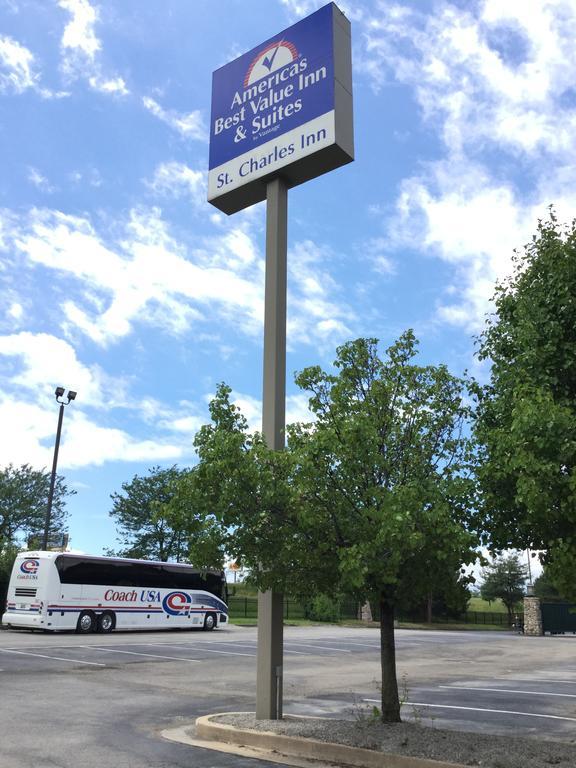 Americas Best Value Inn And Suites Saint Charles Exterior foto